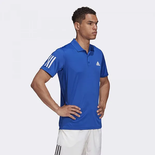 Áo Polo Adidas Club 3STR GI9291 Royal Blue Màu Xanh Da Trời