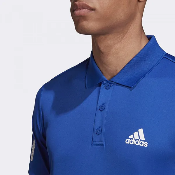 Áo Polo Adidas Club 3STR GI9291 Royal Blue Màu Xanh Da Trời