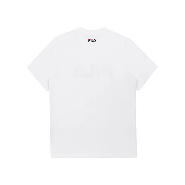Áo Thun Unisex Fila Multicolor Linear FE2RSC5302X-BLK Màu Trắng - Thời trang - Vua Hàng Hiệu