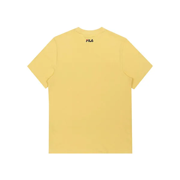 Áo Thun Unisex Fila Multicolor Linear FE2RSC5302X-BLK Màu Vàng - Thời trang - Vua Hàng Hiệu
