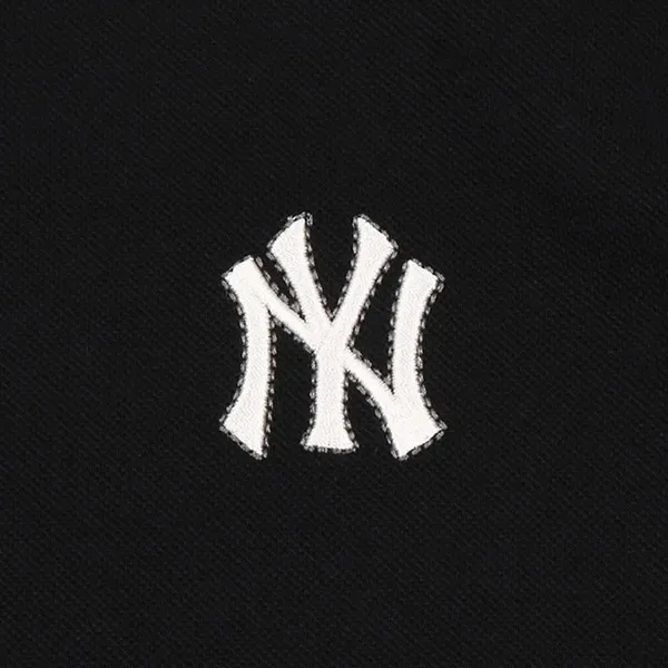Váy Polo MLB Collar Slim Fit New York Yankees 31OP12131-50L Màu Đen