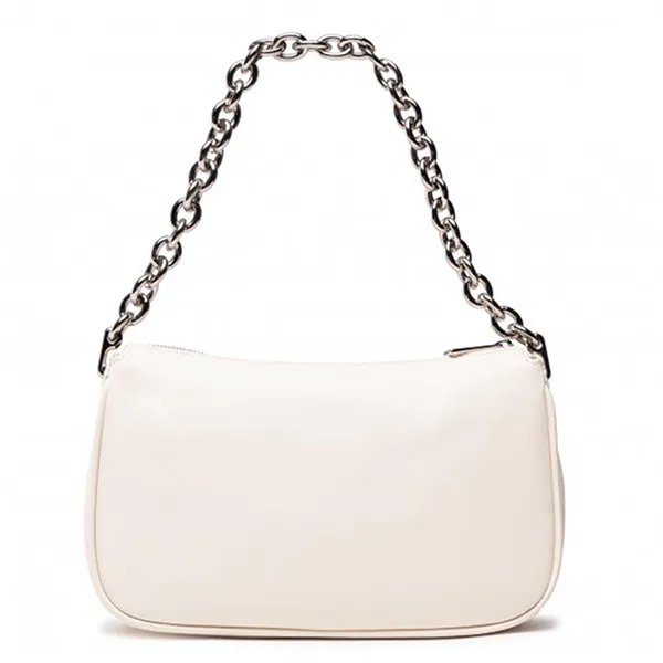 Túi Xách Furla Women's B Moon White Cotton Leather Crossbody Bag Màu Trắng - Túi xách - Vua Hàng Hiệu