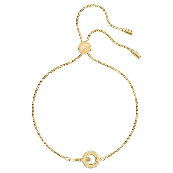 Vòng Đeo Tay Swarovski Further Braceletwhite, Gold-Tone Plated 5499000 Màu Vàng - Trang sức - Vua Hàng Hiệu