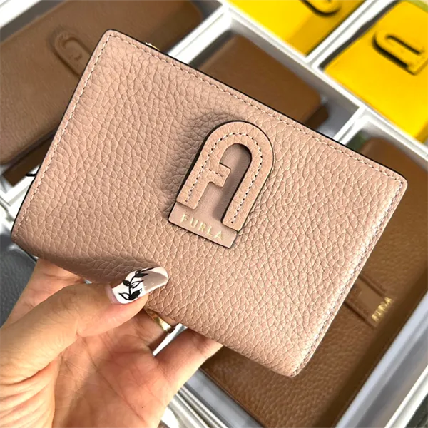 Ví Cầm Tay Furla Short Dafne Purse Wallet Màu Hồng Phấn - Túi xách - Vua Hàng Hiệu