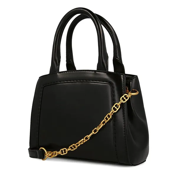 Túi Xách Tay Love Moschino Torba Sa Zlatnim Logom Màu Đen