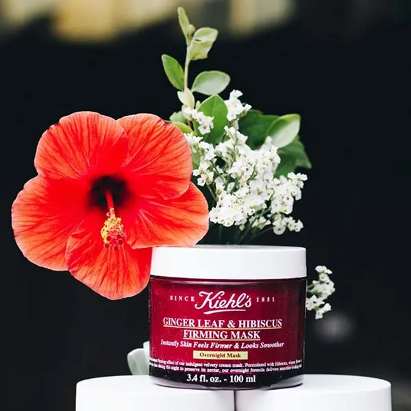 Mặt Nạ Ngủ Kiehl's Ginger Leaf & Hibiscus Firming Overnight Mask 100ml
