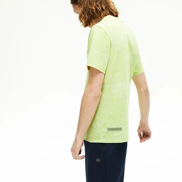 Áo Phông Lacoste Men's T-Shirt Z Ultralightgo Material With Round Neckline Motion Màu Xanh Nõn Chuối Size XL - Thời trang - Vua Hàng Hiệu