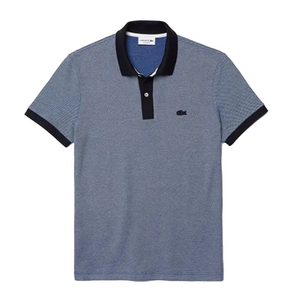 Áo Polo Lacoste PH0059 Regular Fit Màu Xám Xanh