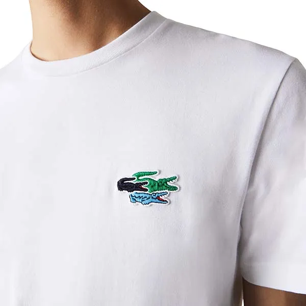 Áo Thun Nam Lacoste Men's Short Sleeve T-Shirt M/C TH7983 001 Màu Trắng - Thời trang - Vua Hàng Hiệu