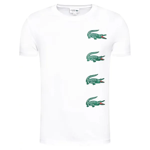 Áo Phông Lacoste T-Shirt TH7222 51 001 Blanc Regular Fit Màu Trắng Size M