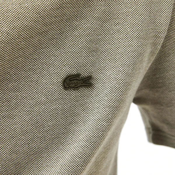 Áo Phông Lacoste Textured Cotton T-Shirt TH0710 Màu Khaki