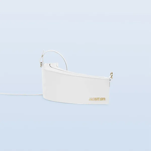 Túi Xách Jacquemus Le Bomba Petit Sac Archè Porté Épaule Size 29.5 Màu Trắng - Túi xách - Vua Hàng Hiệu