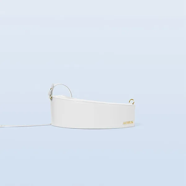 Túi Xách Jacquemus Le Bomba Petit Sac Archè Porté Épaule Size 29.5 Màu Trắng - Túi xách - Vua Hàng Hiệu