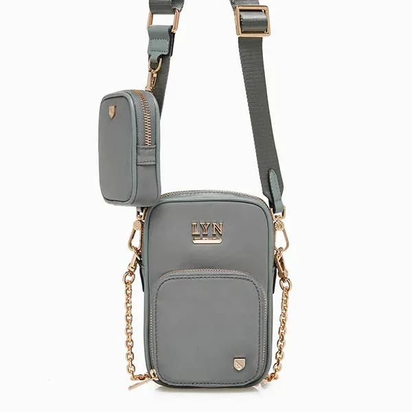 Túi Hộp Lyn Roswell Mini Crossbody Bags LL21WBF015 Màu Xám