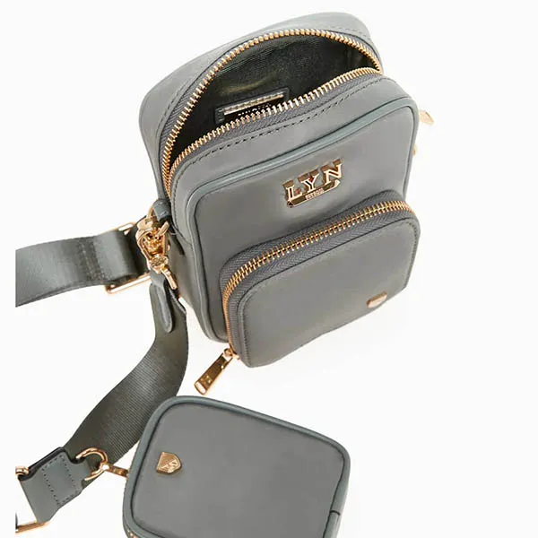 Túi Hộp Lyn Roswell Mini Crossbody Bags LL21WBF015 Màu Xám