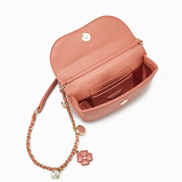 Túi Đeo Chéo Lyn Zoneta S Crossbody Bags Màu Hồng Cam