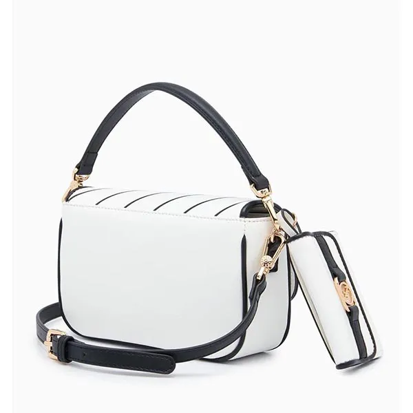 Túi Xách Lyn Velextra Shoulder Bags LL21FBF134 Màu Trắng