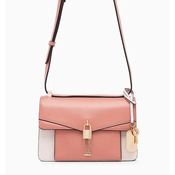 Túi Đeo Chéo Lyn Juniper M Crossbody Bags LL21FBF145 Màu Hồng Cam