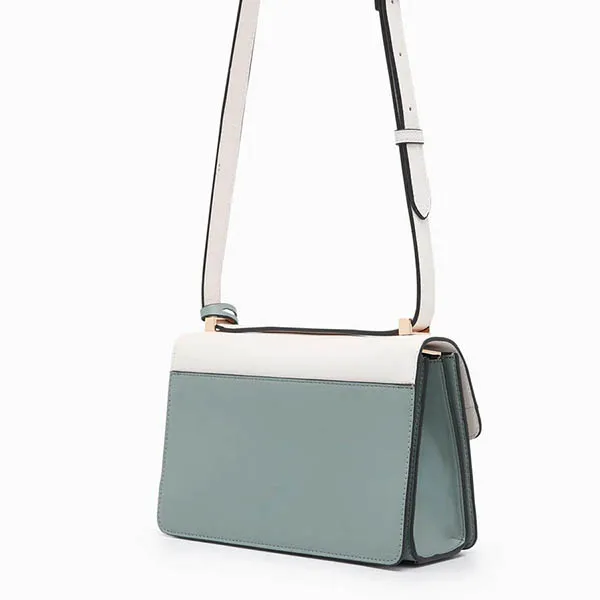 Túi Đeo Chéo Lyn Juniper M Crossbody Bags LL21FBF145 Màu Trắng Xanh