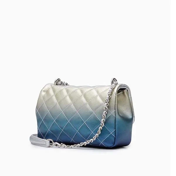 Túi Đeo Chéo Lyn Sepia S Crossbody Bags Màu Trắng Xanh