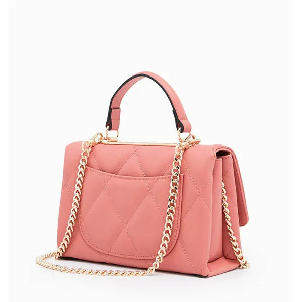 Túi Xách Lyn Rosediva M Handbags LL21FBF176 Màu Hồng Cam