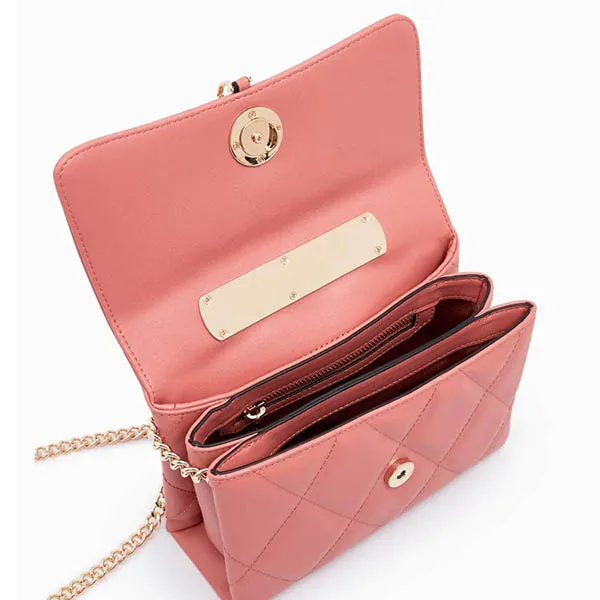 Túi Xách Lyn Rosediva M Handbags LL21FBF176 Màu Hồng Cam