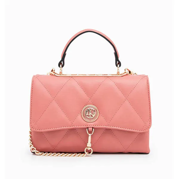 Túi Xách Lyn Rosediva M Handbags LL21FBF176 Màu Hồng Cam