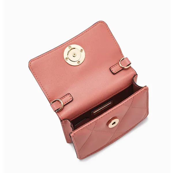 Túi Xách Lyn Rosediva Mini Handbags LL21FBF178 Màu Hồng Cam
