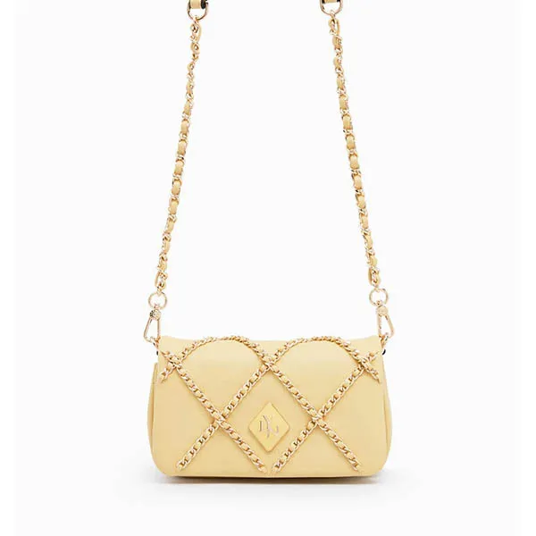 Túi Đeo Chéo Lyn Milada Mini Crossbody Bags LL21FBF187 Màu Vàng