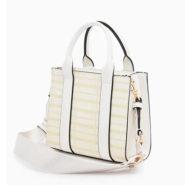 Túi Tote Lyn Bonnie S Tote Bags LL21FBF254 Màu Vàng Trắng