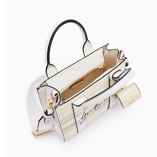 Túi Tote Lyn Bonnie S Tote Bags LL21FBF254 Màu Vàng Trắng
