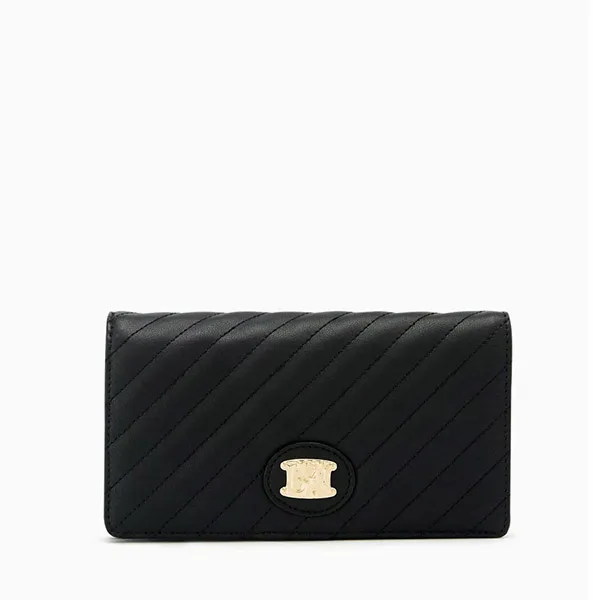 Ví Lyn Harmony Wallets On Chain LL21FWF034 Màu Đen
