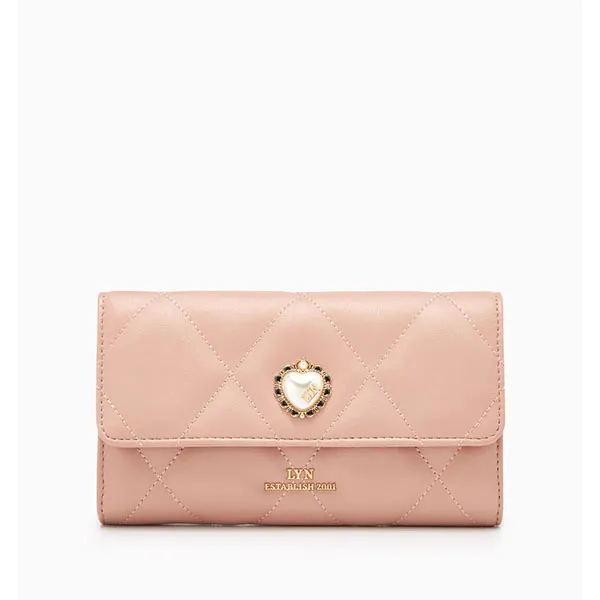 Ví Dáng Dài Lyn Trixie Wallets On Chain LL21FWF048 Màu Hồng