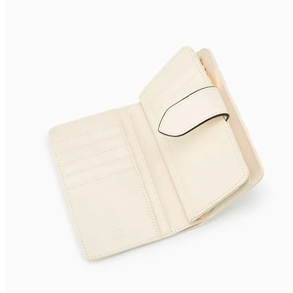 Ví Lyn Jackie Q Short Wallets LL21FWS056 Màu Trắng