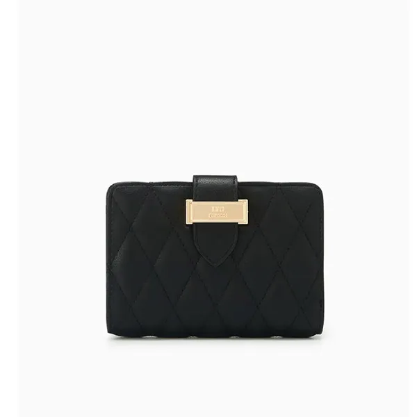 Ví Lyn Jackie Q Short Wallets LL21FWS056 Màu Đen