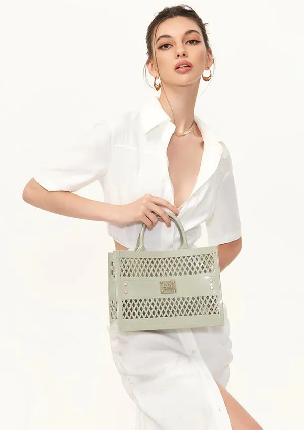 Túi Tote Lyn Kate Jally Tote Bags LL21SBS075 Màu Xanh Green