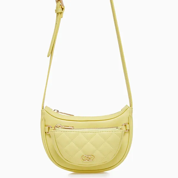 Túi Đeo Chéo Lyn Geness S Crossbody Bags LL21WBF031 Màu Vàng