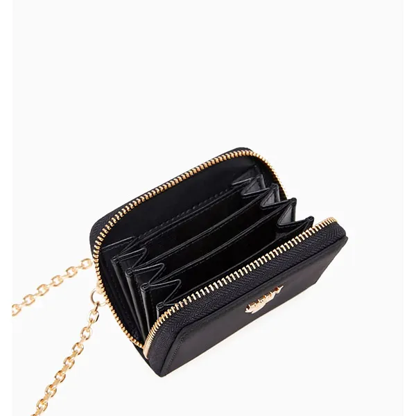Ví Lyn Roswell Short Wallets LL21WWF002 Màu Đen