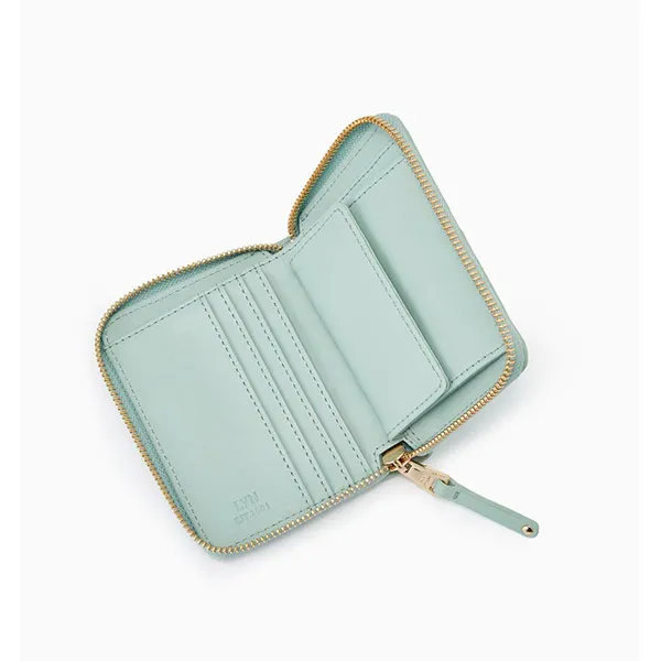 Ví Lyn Snowy Zip Short Wallets LL21WWF005 Màu Xanh