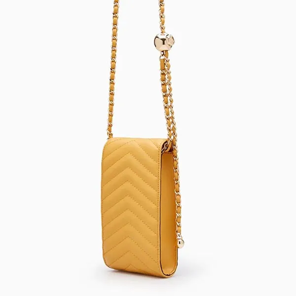 Túi Hộp Điện Thoại Lyn Marlin Mobile Pocket Crossbody Bags LL22CBF065 Màu Vàng
