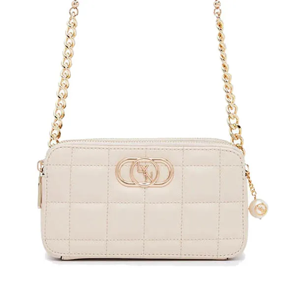 Túi Đeo Chéo Lyn Peggy S Crossbody Bags LL22CBF161 Màu Be