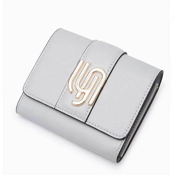 Ví Lyn Infinite Jemma Short Wallets LL22MWC009 Màu Xám