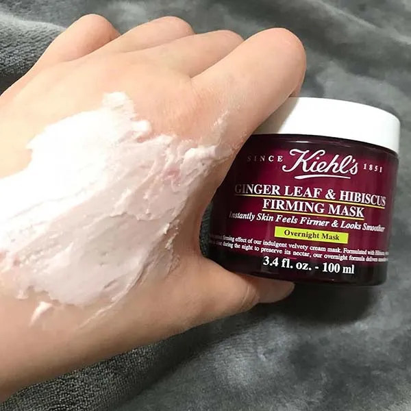 Mặt Nạ Ngủ Kiehl's Ginger Leaf & Hibiscus Firming Overnight Mask 100ml