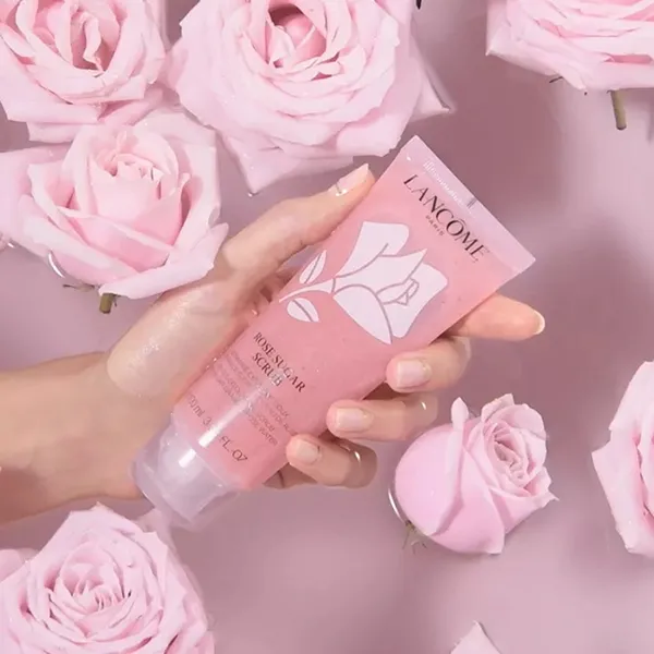 Tẩy Da Chết Lancôme Rose Sugar Scrub Gentle Exfoliating 100ml - Mỹ phẩm - Vua Hàng Hiệu