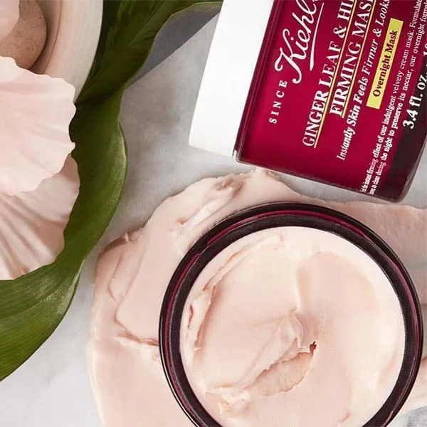 Mặt Nạ Ngủ Kiehl's Ginger Leaf & Hibiscus Firming Overnight Mask 100ml