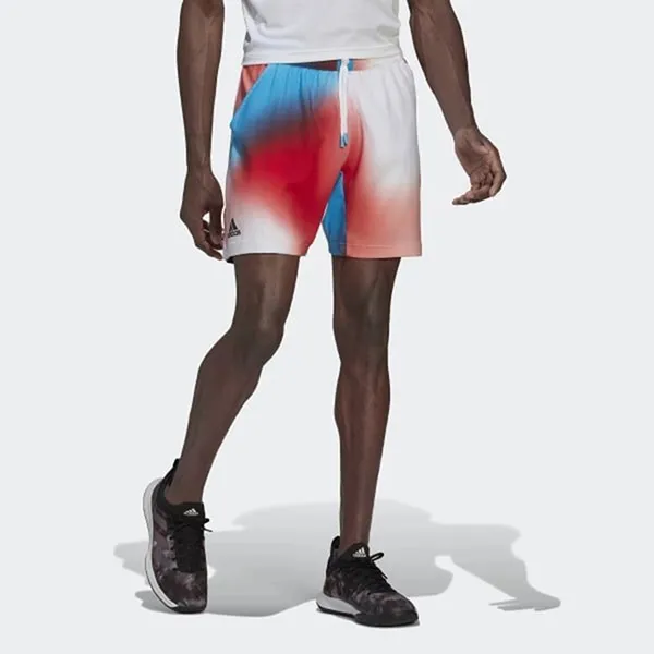 Quần Shorts Tennis Adidas 7 Inch Họa Tiết Ergo Melbourne H61965 Phối Màu
