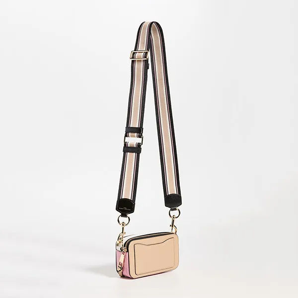 Túi Đeo Chéo Marc Jacobs Snapshot Crossbody Bag Màu Be Hồng