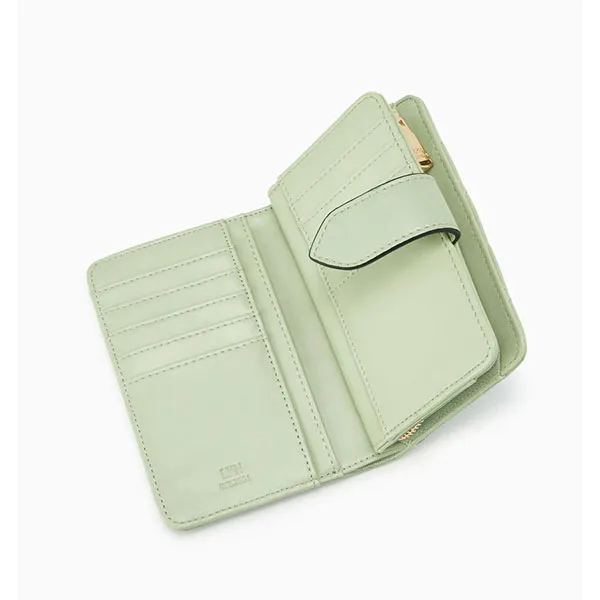 Ví Lyn Jackie Q Short Wallets LL21FWS056 Xanh Green