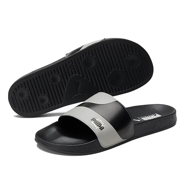 Dép Puma Leadcat FTR Slide 'Black Quarry' 382502-02 Màu Đen Xám Size 42