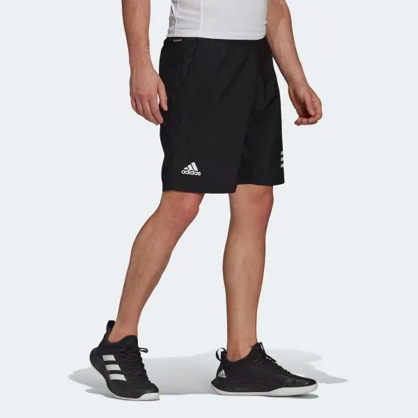 Quần Shorts Tennis Adidas 3 Sọc Club GL5411 Màu Đen Size M